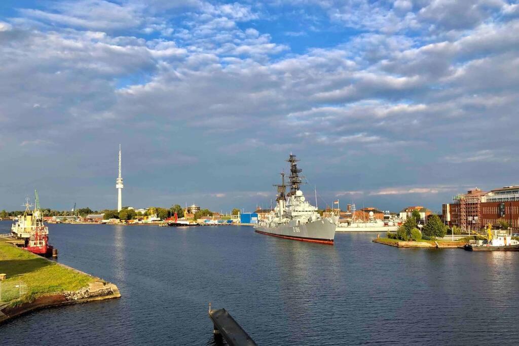 Wilhelms Havenkoje - Gemuetliches Innenstadtappartment Wilhelmshaven Dış mekan fotoğraf