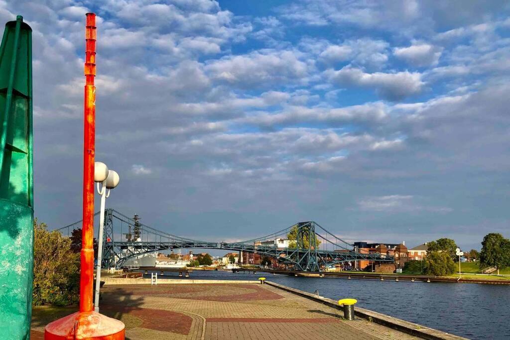 Wilhelms Havenkoje - Gemuetliches Innenstadtappartment Wilhelmshaven Dış mekan fotoğraf