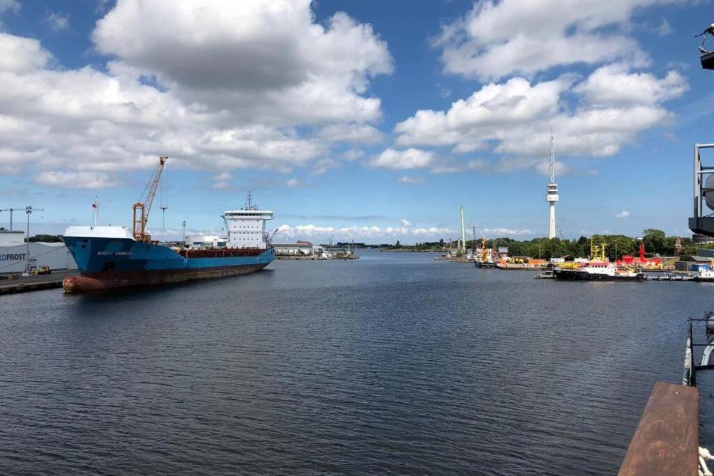 Wilhelms Havenkoje - Gemuetliches Innenstadtappartment Wilhelmshaven Dış mekan fotoğraf