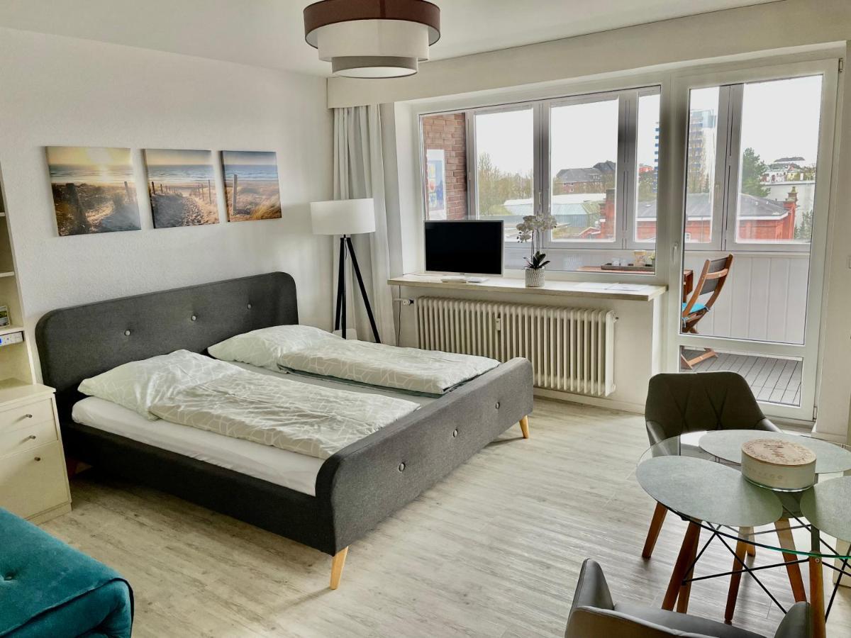 Wilhelms Havenkoje - Gemuetliches Innenstadtappartment Wilhelmshaven Dış mekan fotoğraf