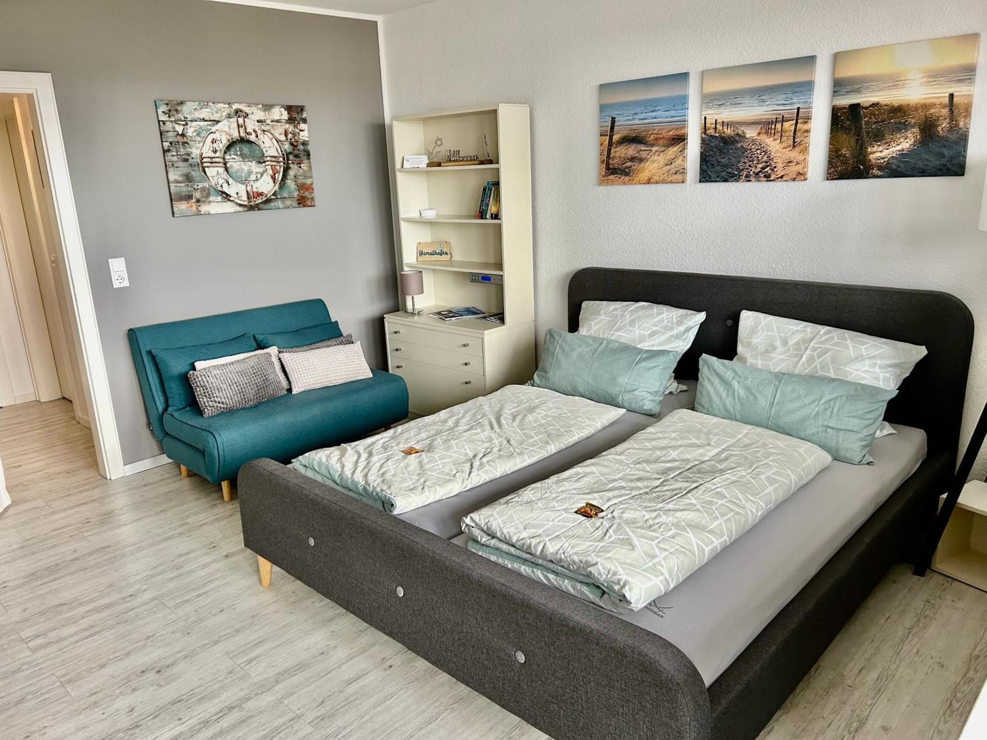 Wilhelms Havenkoje - Gemuetliches Innenstadtappartment Wilhelmshaven Dış mekan fotoğraf